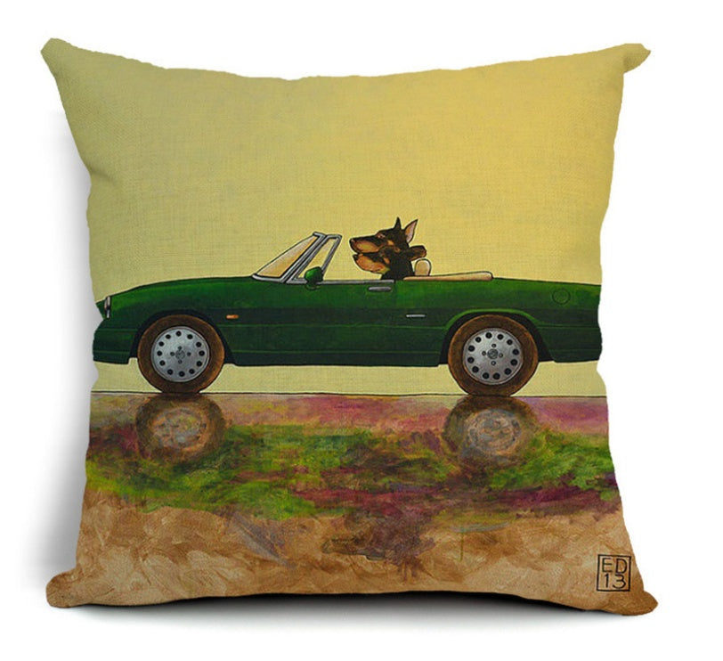 Wang Star Cartoon Dog Pillows – Soft & Fun Cushions