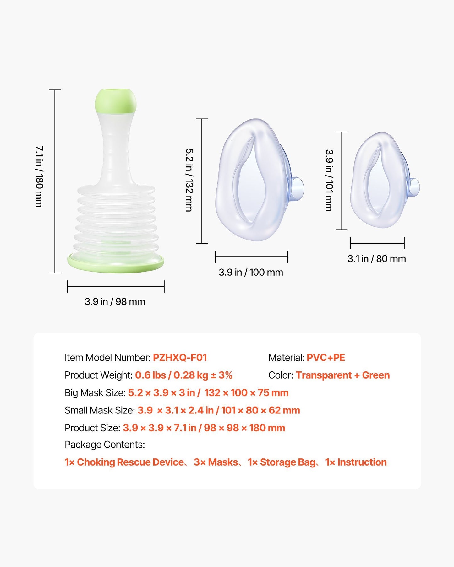 Portable Choking Rescue Device – Quick Airway Relief Anywhere