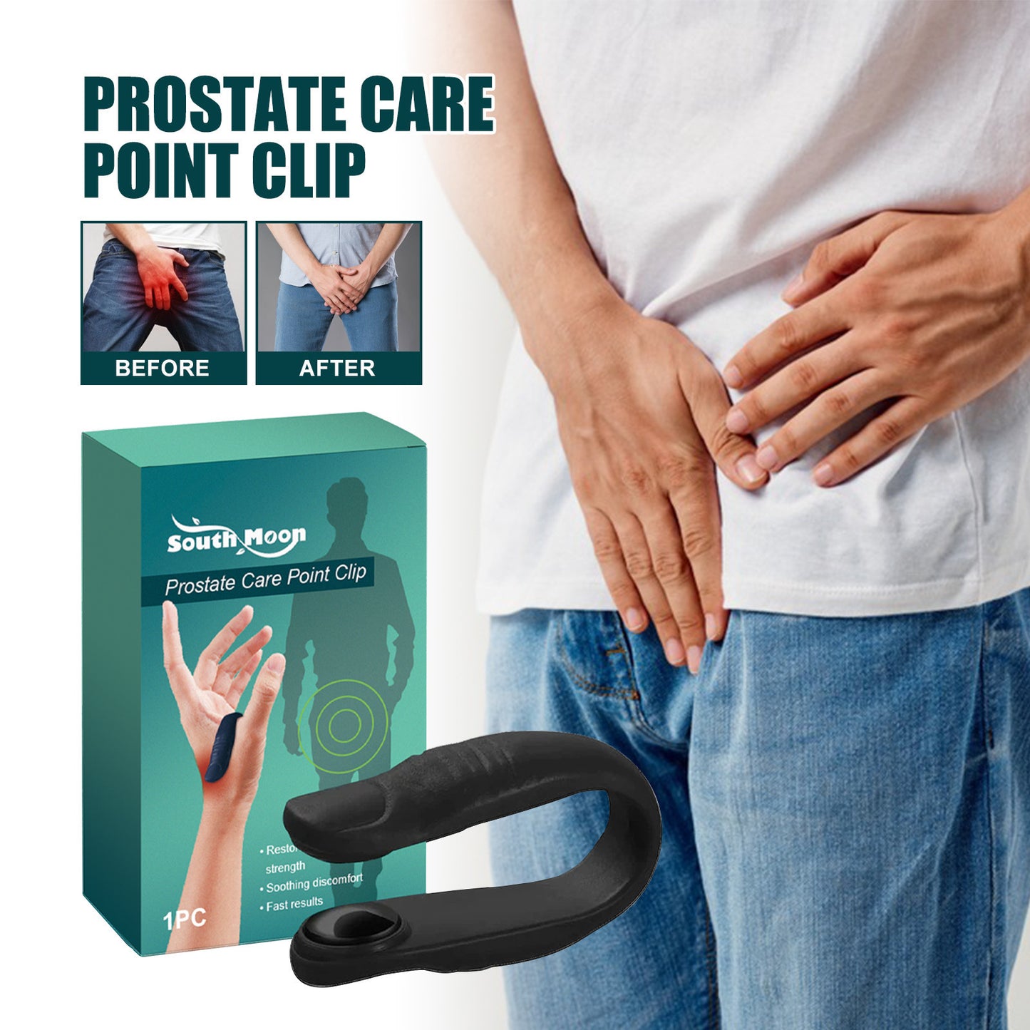 Men's Care Point Clip Relieving Front Discomfort Point Clip