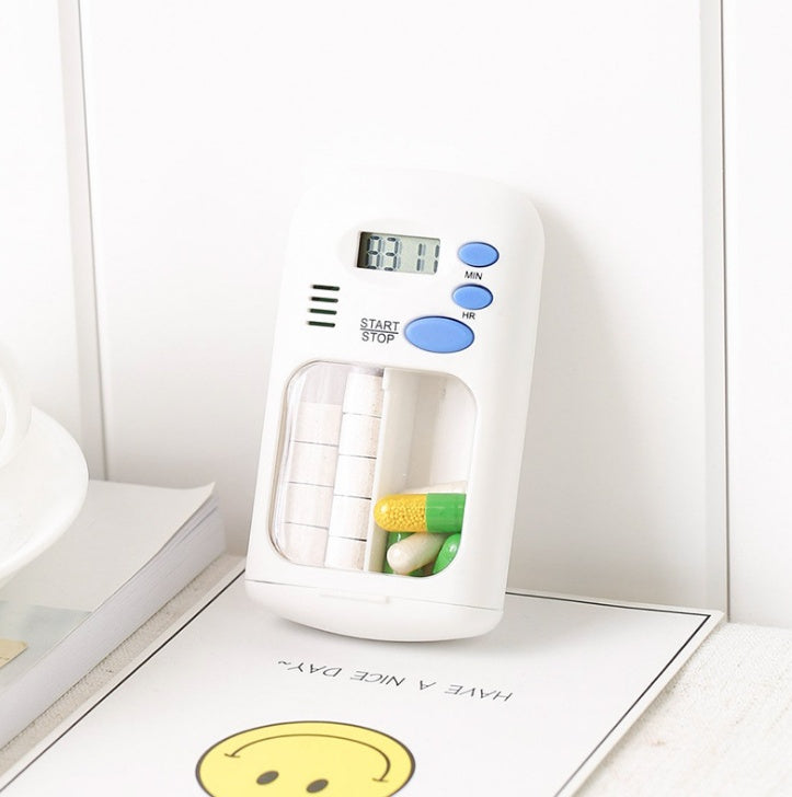 Smart Portable Medicine Reminder Box for Easy Daily Doses