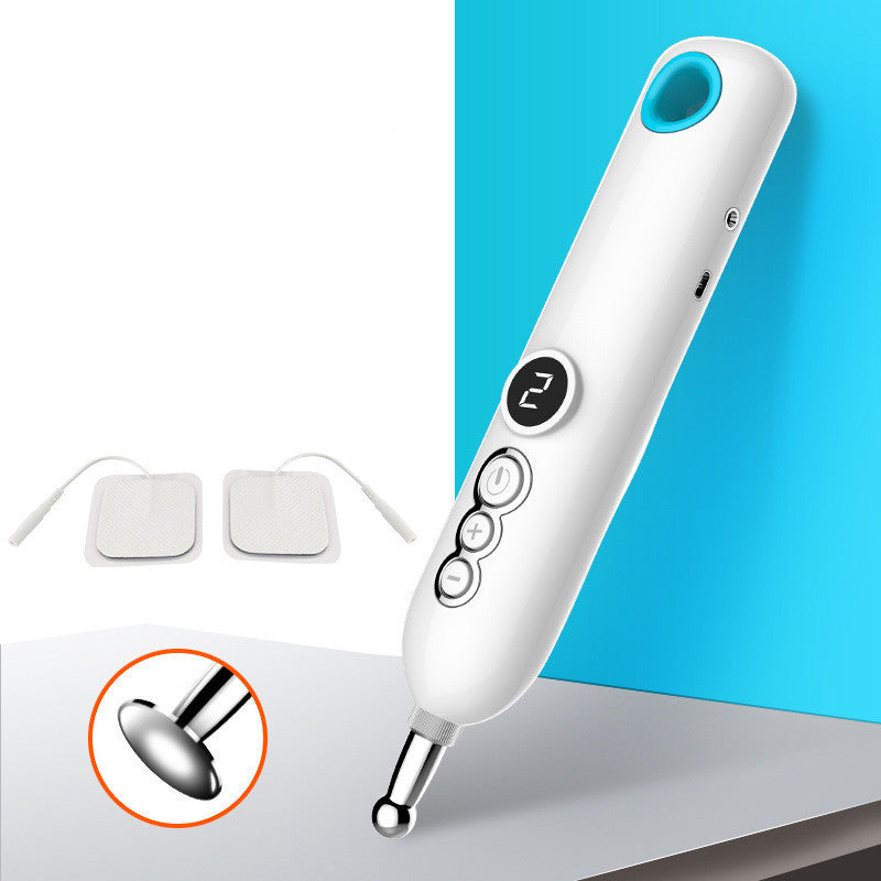 Electronic acupuncture instrument point massage pen