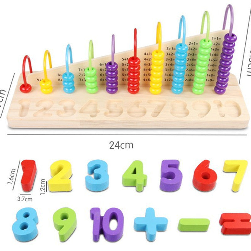 Three in one shape digital logarithmic board