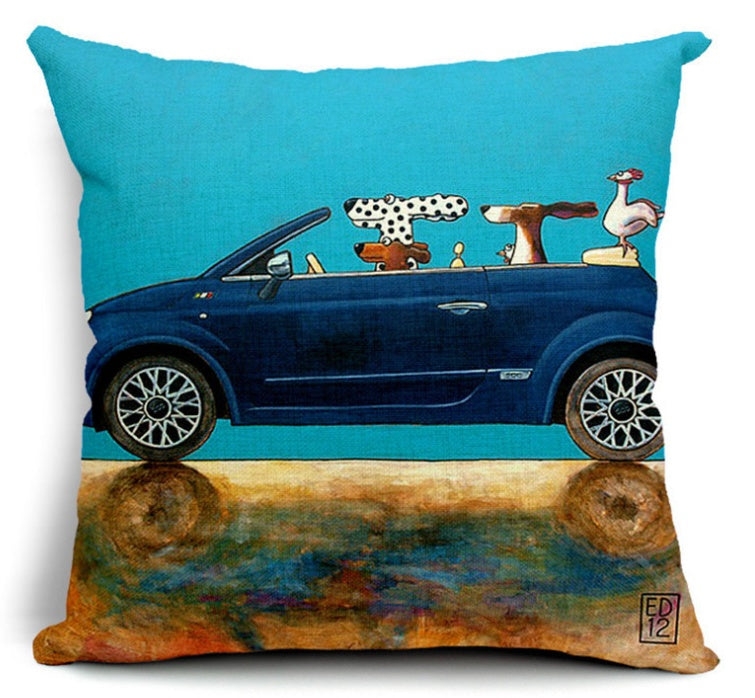 Wang Star Cartoon Dog Pillows – Soft & Fun Cushions