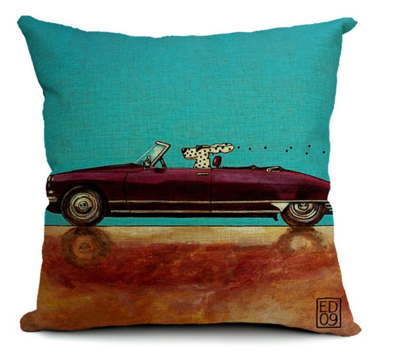 Wang Star Cartoon Dog Pillows – Soft & Fun Cushions