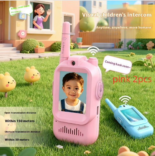 Rechargeable Kids Walkie-Talkies for Playtime, Trips and Games