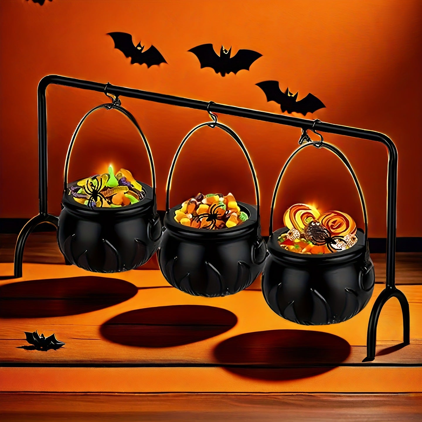 Decorative Witches Cauldron Punch/Snack Bowl