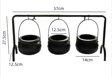 Decorative Witches Cauldron Punch/Snack Bowl