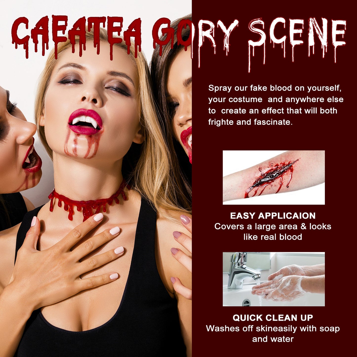 Vampire Zombie Makeup