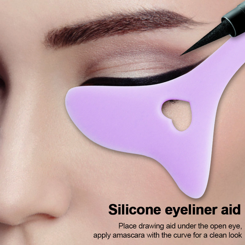 Perfect Winged Eyeliner Stencil for Effortless Makeup Application