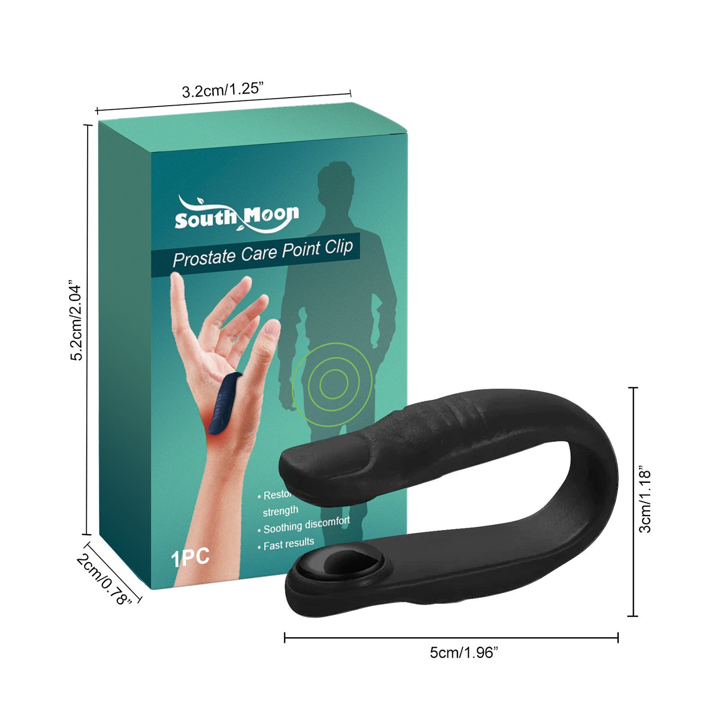 Men's Care Point Clip Relieving Front Discomfort Point Clip