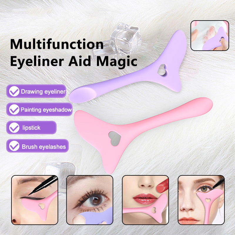 Perfect Winged Eyeliner Stencil for Effortless Makeup Application
