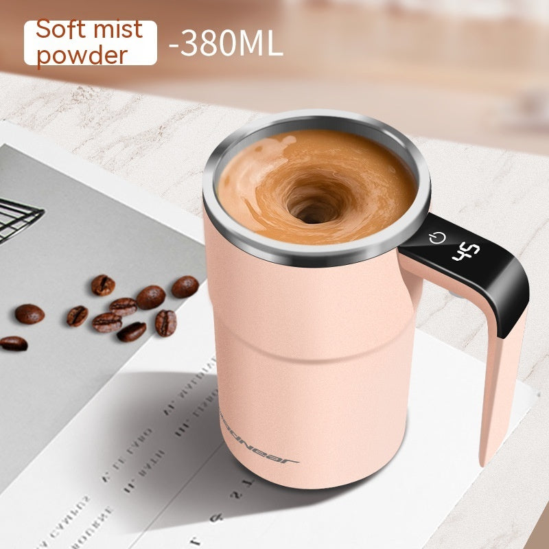 Smart Self-Mixing Coffee Cup for Smooth, Perfect Drinks