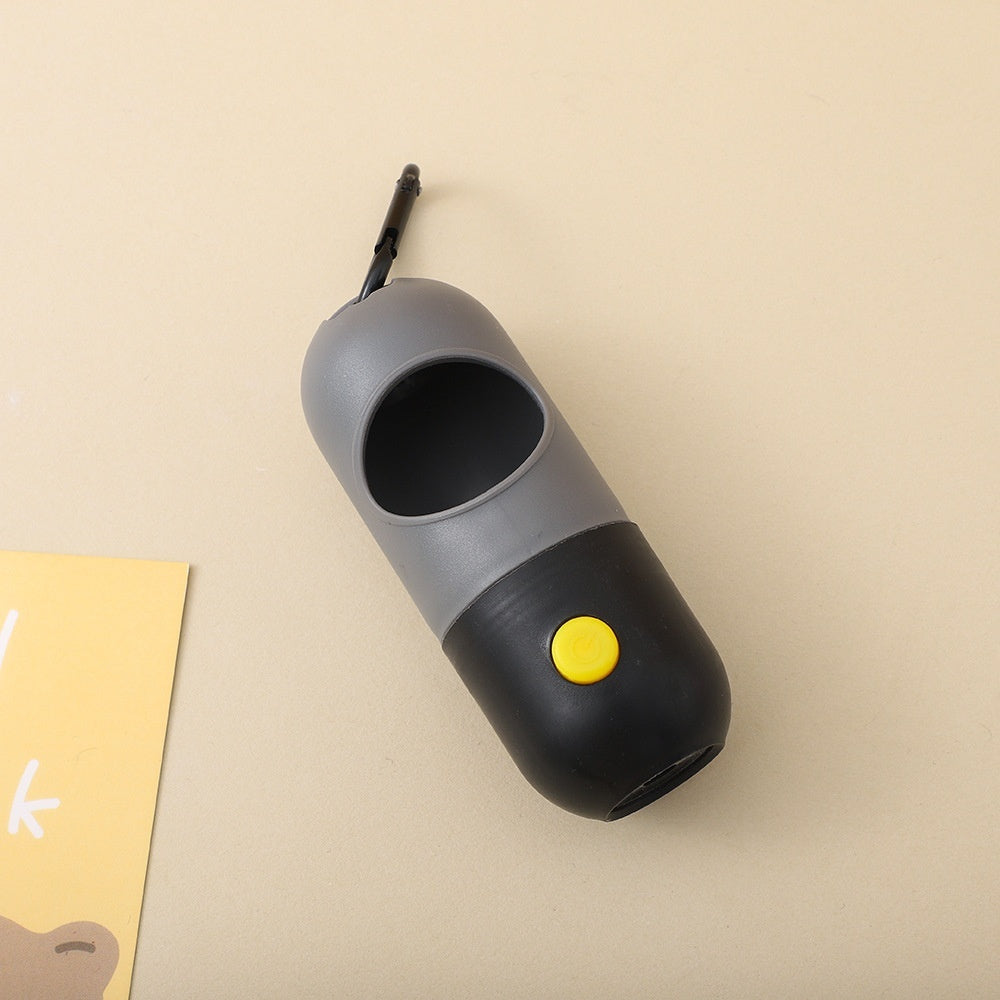 Nighttime Walks Made Easy with LED Pet Waste Bag Holder