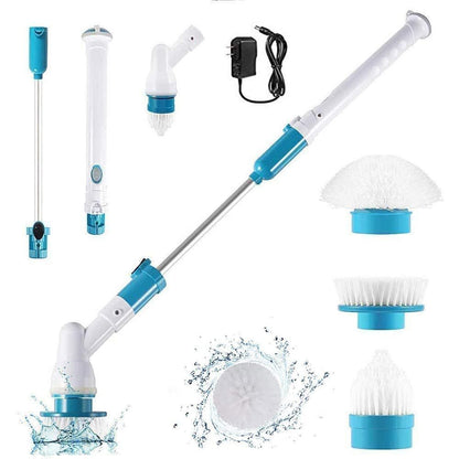 Powerful Rotating Electric Cleaning Brush for Easy Scrubbing
