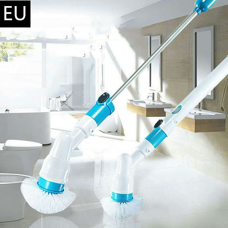 Powerful Rotating Electric Cleaning Brush for Easy Scrubbing