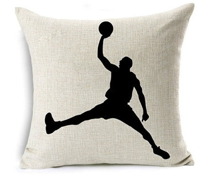 Basketball Pillow Cover for Sports Fans – Cozy & Fun