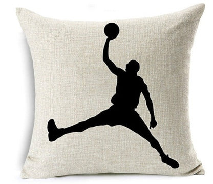 Basketball Pillow Cover for Sports Fans – Cozy & Fun