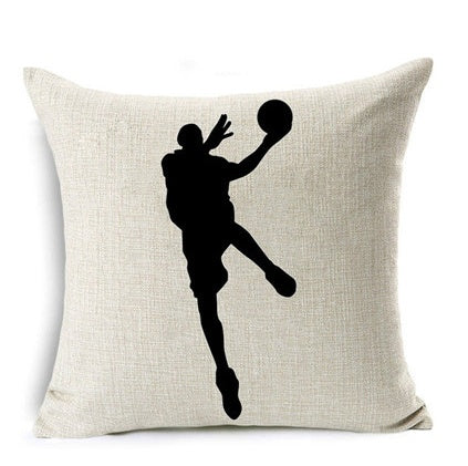 Basketball Pillow Cover for Sports Fans – Cozy & Fun