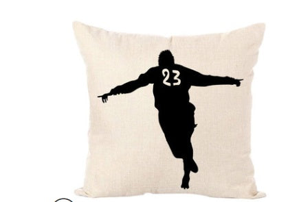 Basketball Pillow Cover for Sports Fans – Cozy & Fun