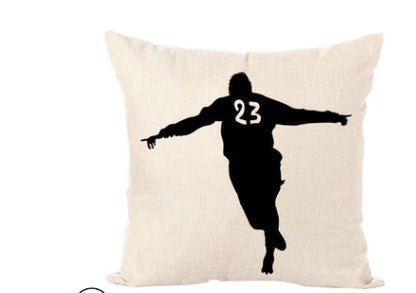 Basketball Pillow Cover for Sports Fans – Cozy & Fun