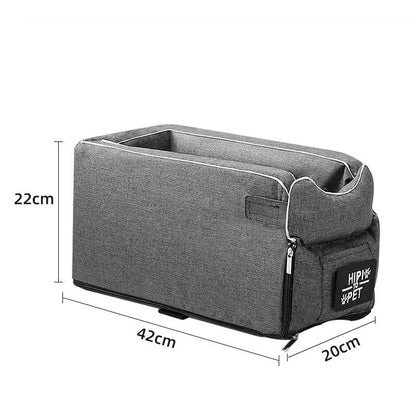 Pet Car Seat Carrier – Comfortable Travel for Small Pets