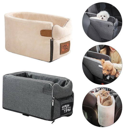 Pet Car Seat Carrier – Comfortable Travel for Small Pets
