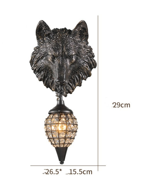 Vintage Resin Wall Lamp – Ideal for Restaurants and B&Bs