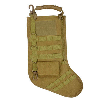 Military-Style MOLLE Christmas Stocking for Storage and Gear