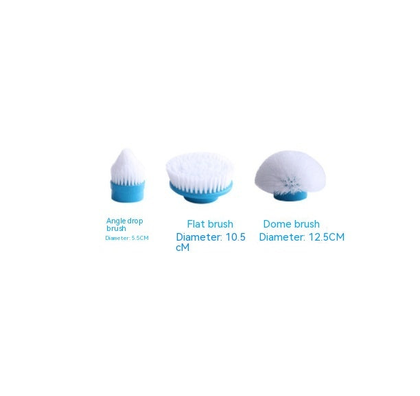 Powerful Rotating Electric Cleaning Brush for Easy Scrubbing