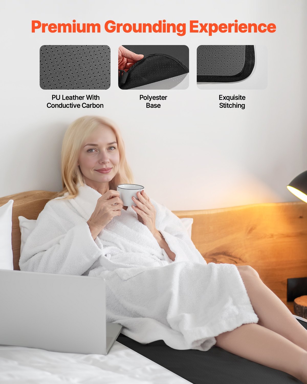 Grounding Mat with Cord – Improve Sleep, Energy, Calm