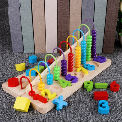 Three in one shape digital logarithmic board