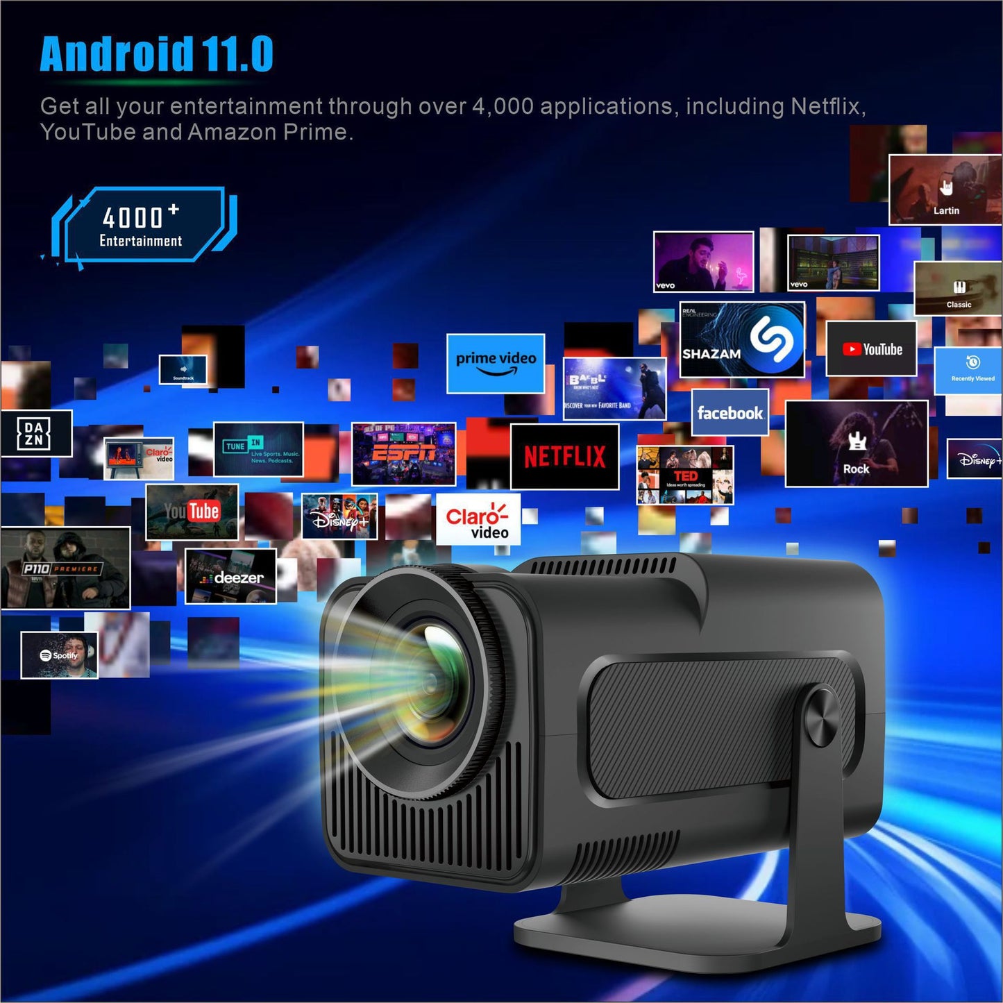 4K LCD Projector