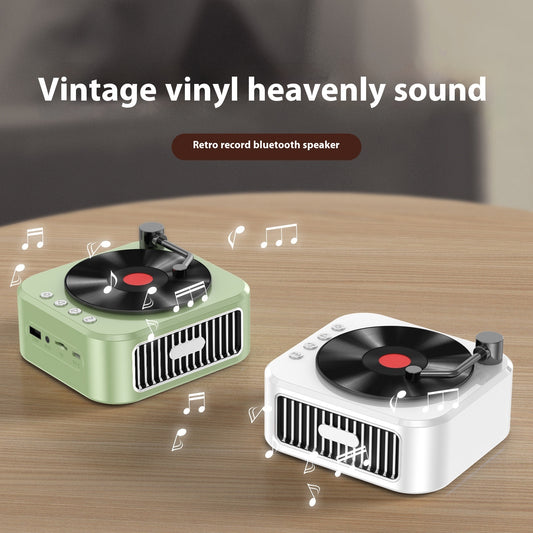 Portable Vinyl Phonograph Speaker – Classic Sound, Modern Style