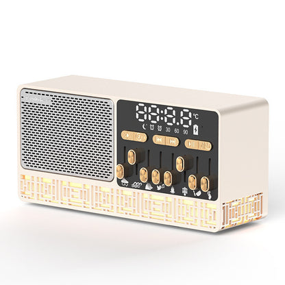 Hypnotic Sleep Speaker With Night Light White Noise Aid Home