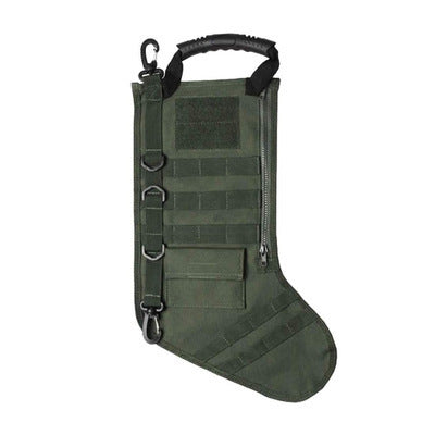 Military-Style MOLLE Christmas Stocking for Storage and Gear
