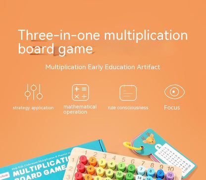 Early Learning Math Board – 99 Multiplication Puzzle Game