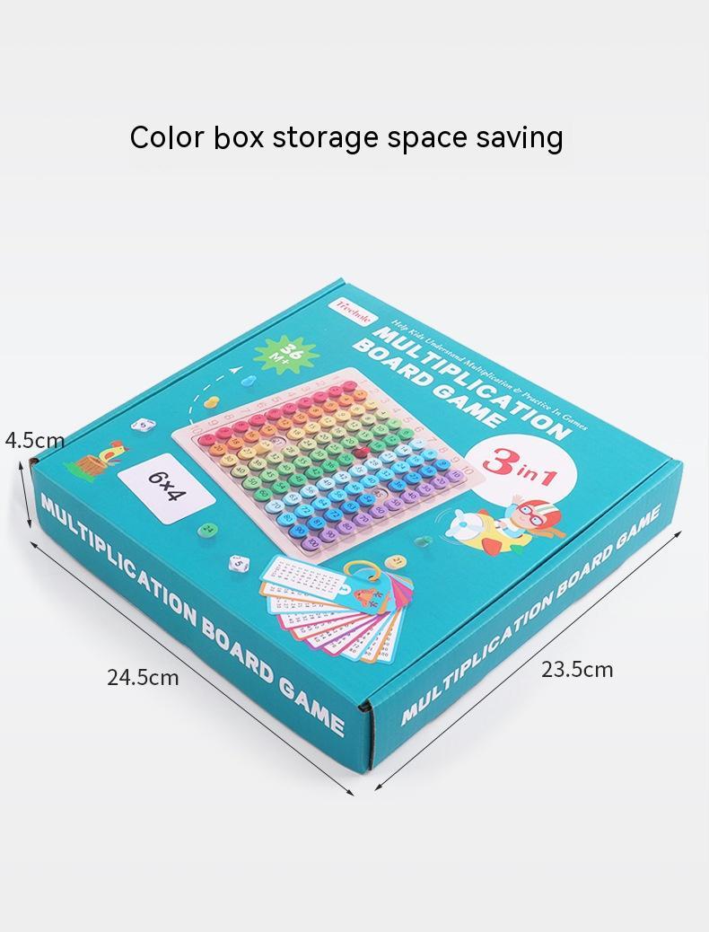 Early Learning Math Board – 99 Multiplication Puzzle Game