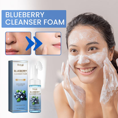 Blueberry Turmeric Cleansing Mousse for Bright, Fresh Skin