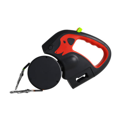Walk Two Dogs Easily with Our Retractable Double Leash