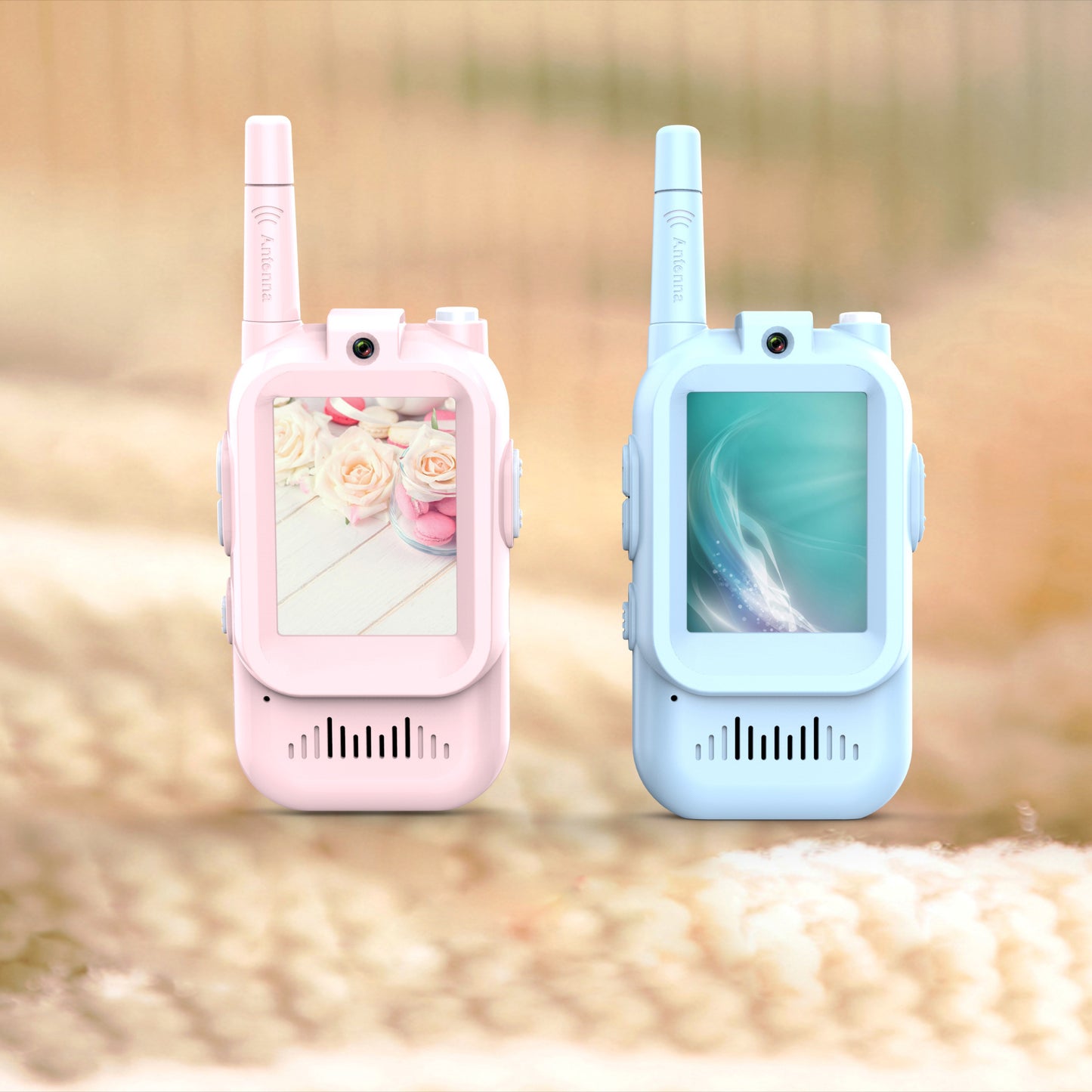 Rechargeable Kids Walkie-Talkies for Playtime, Trips and Games