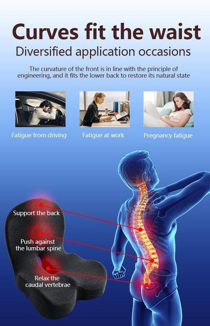 Long-Sitting Friendly Cushion—Cloud-Soft, Supportive Comfort