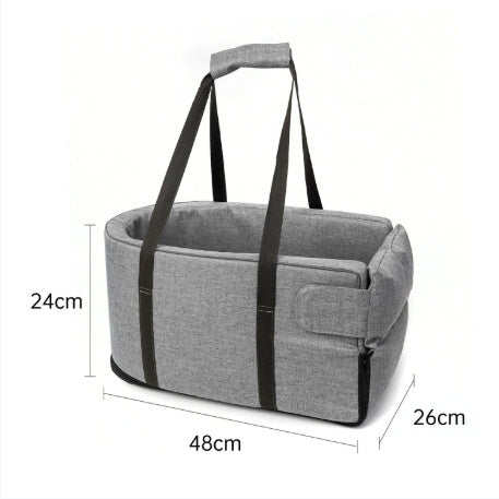 Pet Car Seat Carrier – Comfortable Travel for Small Pets