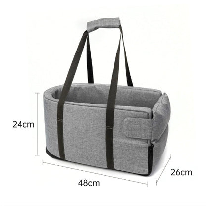 Pet Car Seat Carrier – Comfortable Travel for Small Pets