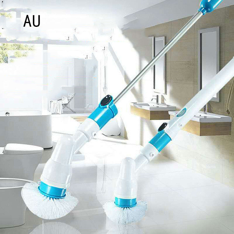 Powerful Rotating Electric Cleaning Brush for Easy Scrubbing