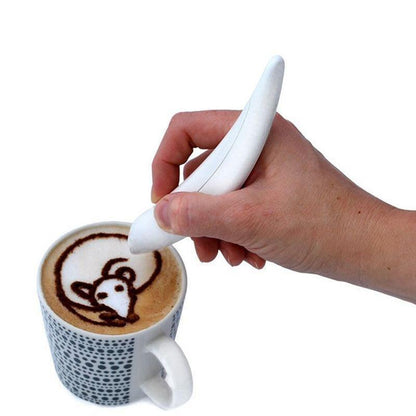 Creative Coffee & Cake Decorating Pen for Artful Designs