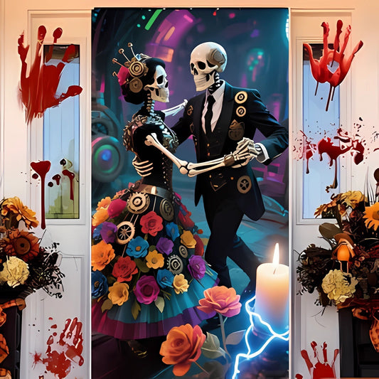 Halloween Door Curtain