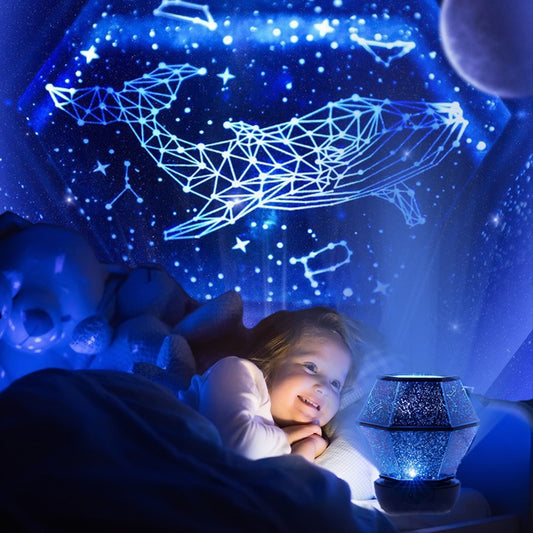 Magical Starry Sky Night Light Projector for Kids' Rooms