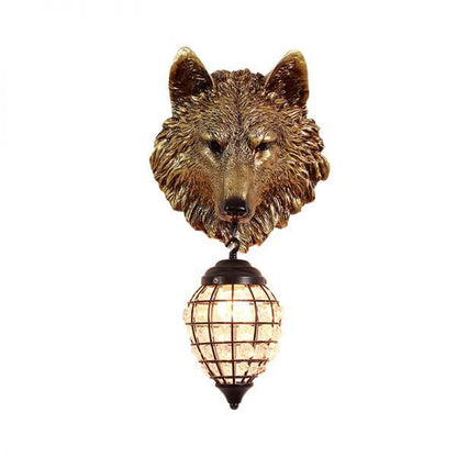 Vintage Resin Wall Lamp – Ideal for Restaurants and B&Bs