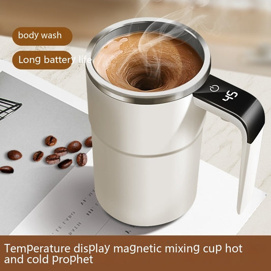 Smart Self-Mixing Coffee Cup for Smooth, Perfect Drinks