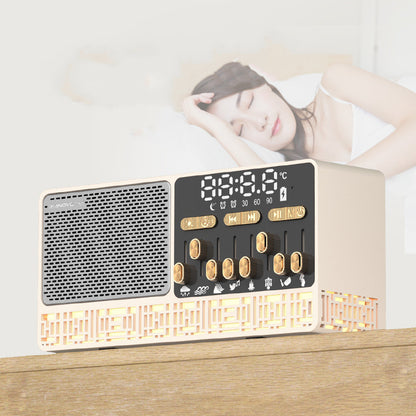 Hypnotic Sleep Speaker With Night Light White Noise Aid Home